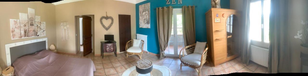 그뢰오레방 Bastide Du Bonheur Saint Donat B&B 외부 사진