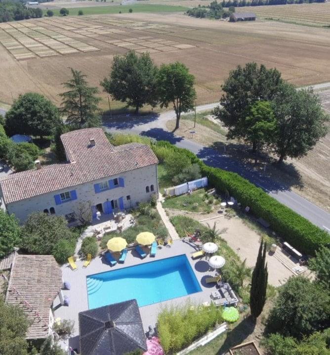 그뢰오레방 Bastide Du Bonheur Saint Donat B&B 외부 사진